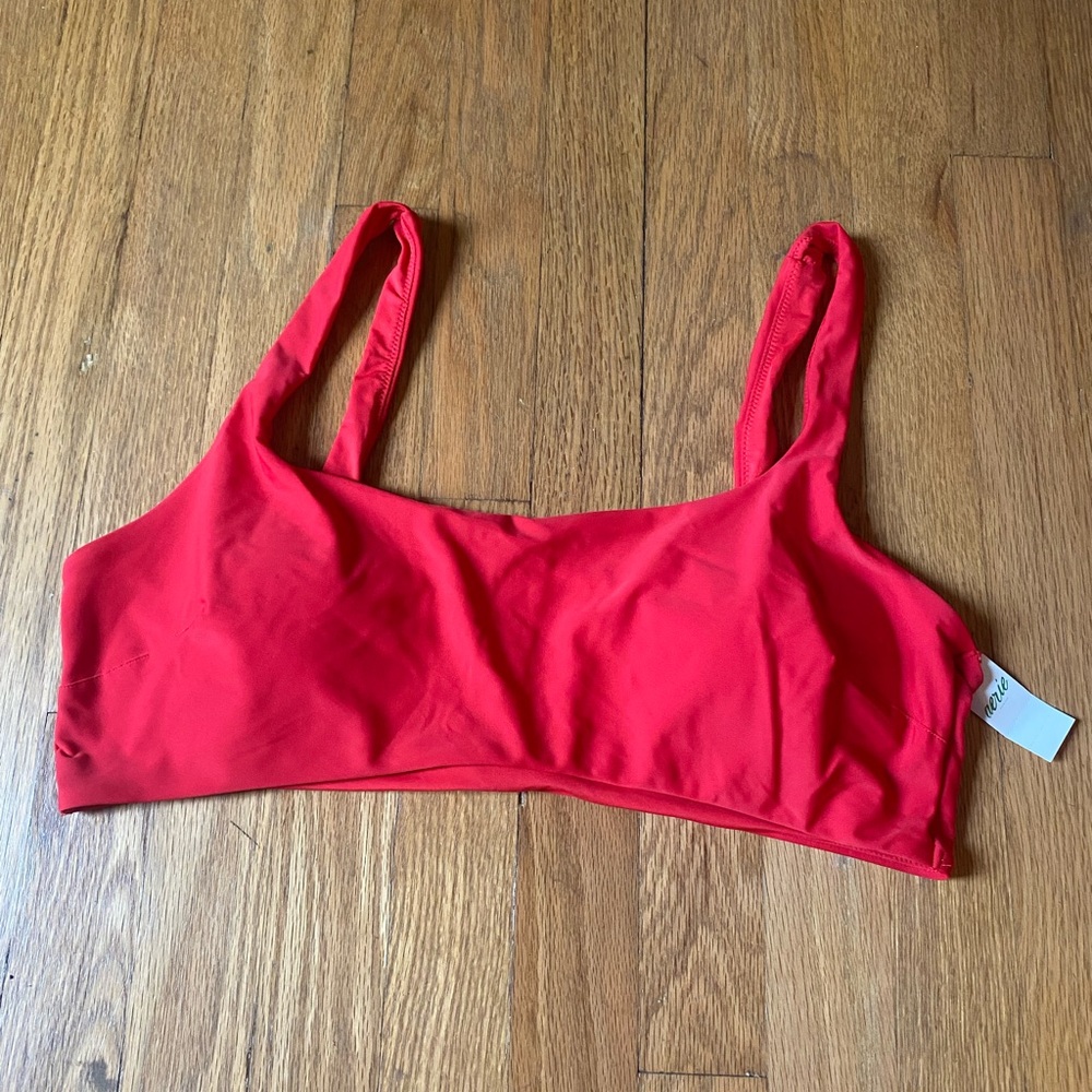 Aerie Red Bikini Top